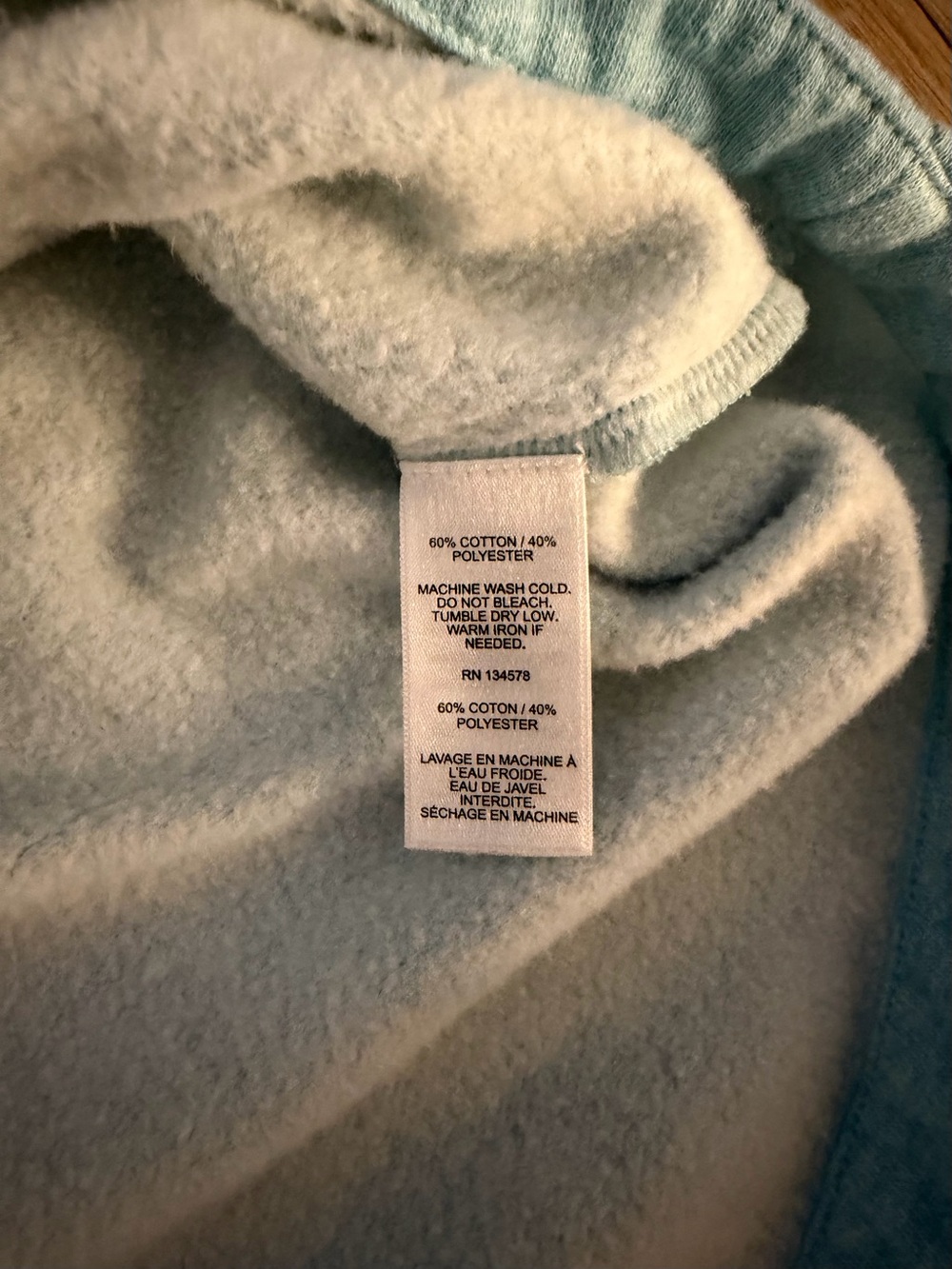 Vineyard Vines Women's Shep Shirt 1/4 Zip Pullover – Large – Light Blue - Picture 6 of 9